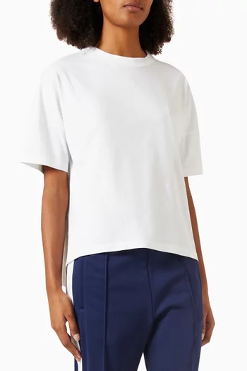 Boxy Fit T-shirt in Cotton-jersey