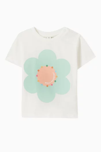 Graphic Print T-Shirt in Cotton