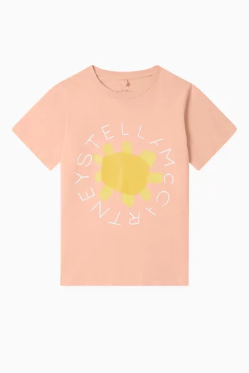 Logo-print T-shirt in Cotton