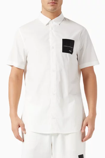 Mixmag Logo Shirt in Cotton