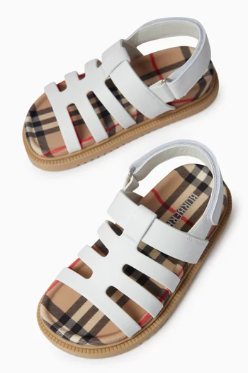 Sam Sandals in Leather