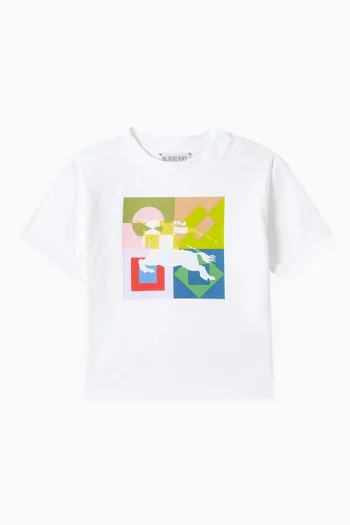 EKD Geometric-print T-shirt in Cotton