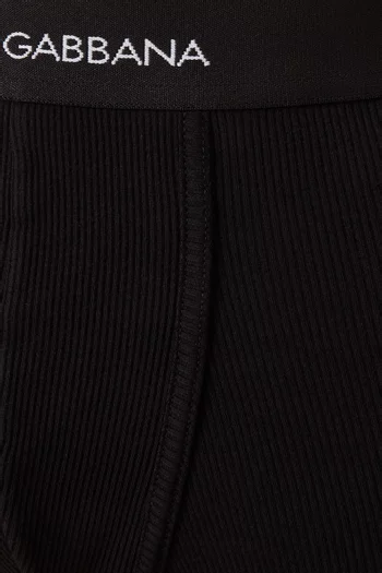 بوكسر بقصة عادية قطن بنسيج مضلع دقيق