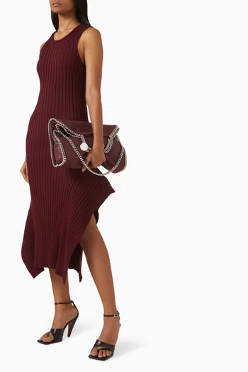 Medium Falabella 3 chain Tote Bag in Eco Shaggy Deer