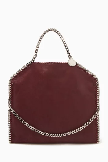 Medium Falabella 3 chain Tote Bag in Eco Shaggy Deer