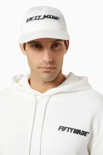 Logo Baseball Cap in Organic Cotton