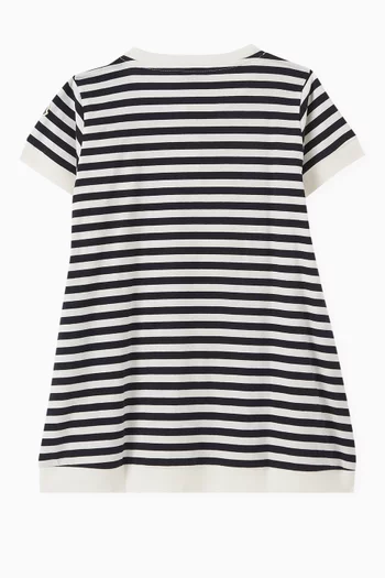 Striped T-shirt in Cotton