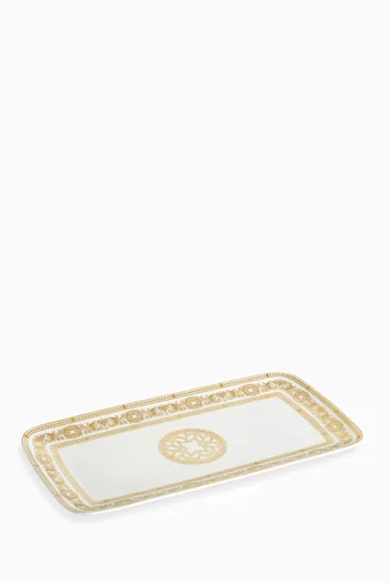 Opera Gold Sandwich Platter in Fine Bone China
