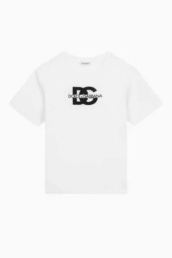 Logo-print T-shirt in Cotton-jersey