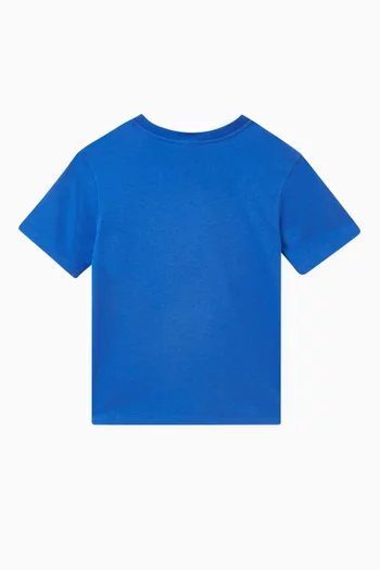 Logo-patch T-shirt in Cotton-jersey