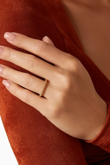 Pallina Ring in 14kt Gold-plated Brass