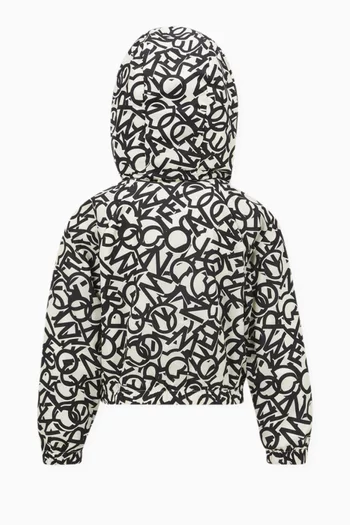 جاكيت مايشا بغطاء رأس نايلون