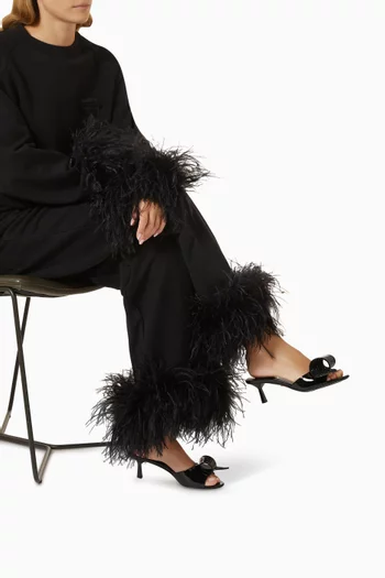 Sandali Slip On 55 Mules in Patent Leather