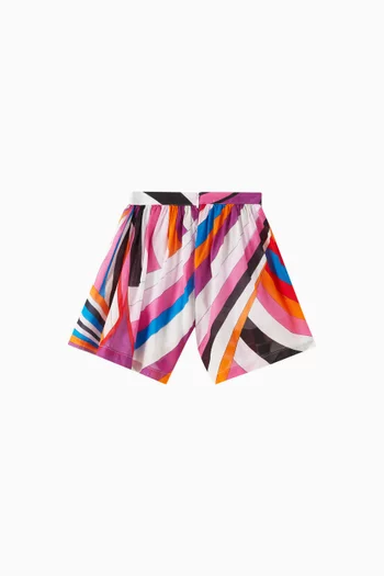 Iride Print Shorts