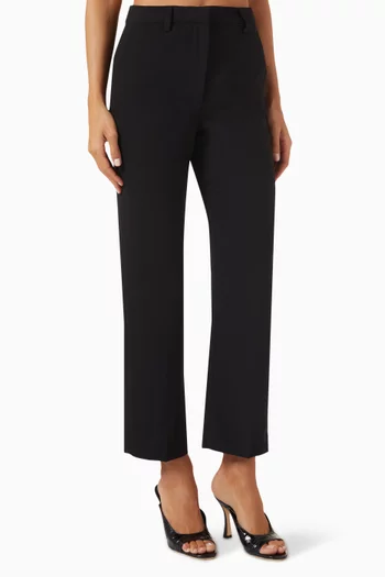 Classic Lady Cropped Pants in Gabardine
