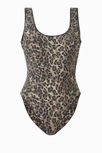 The Contour Showtime One-piece Swimsuit in Lycra