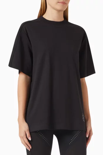 x Stella McCartney Loose-fit T-shirt in Organic Cotton-blend