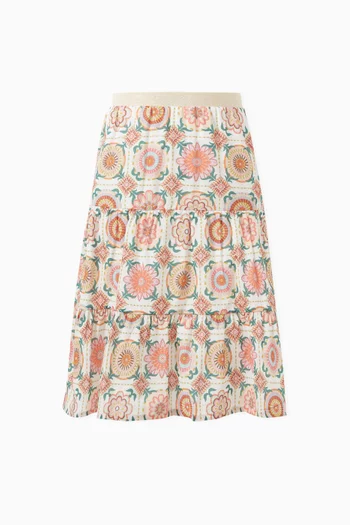 All-over Print Skirt