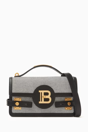 B-Buzz 24 Shoulder Bag in Canvas & Leather