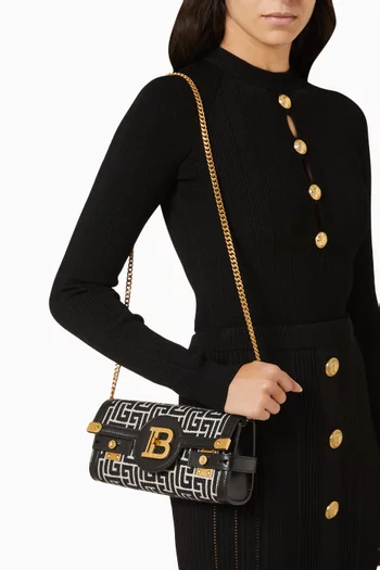 B-Buzz Crossbody Bag in Monogram-jacquard