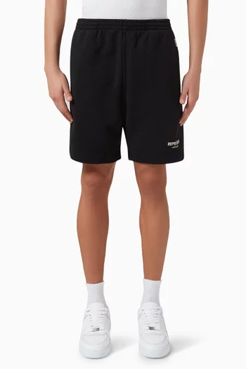 Owners Club Logo Sweatshorts in Loopback Cotton