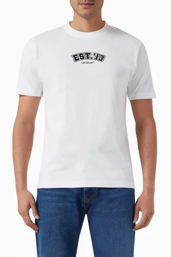 Slim Fit T-shirt in Cotton Jersey