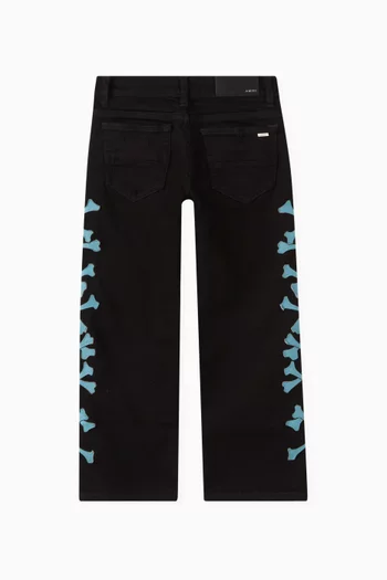 Bones Straight-leg Jeans in Cotton