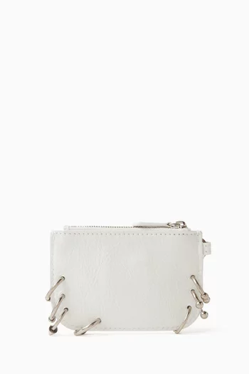 Le Cagole Coin Holder in Leather