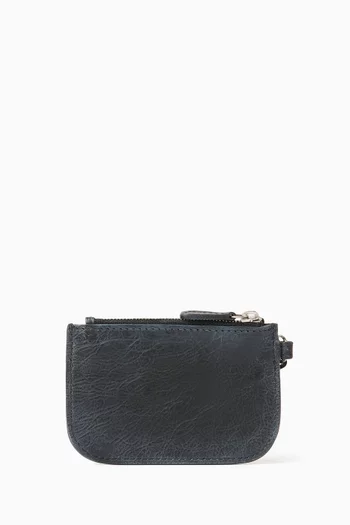 Le Cagole Coin Holder in Leather