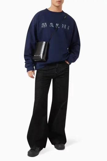 Logo Sweatshirt in Cotton