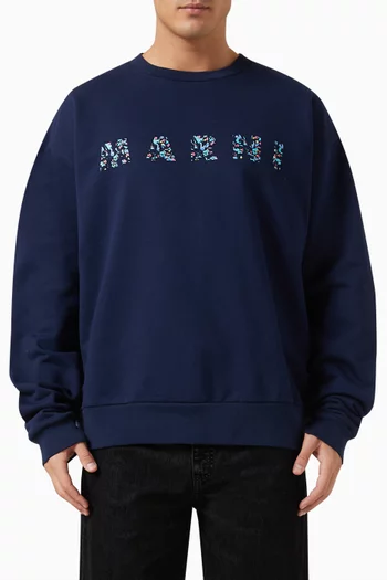 Logo Sweatshirt in Cotton