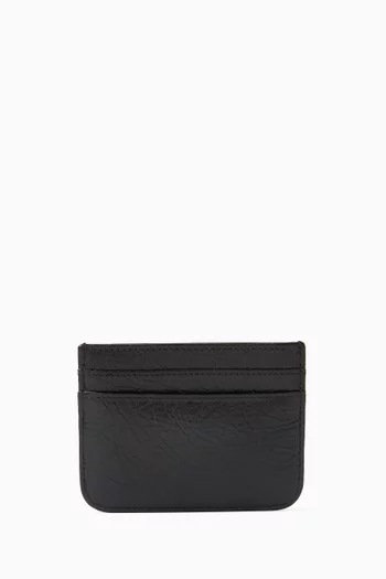 حافظة بطاقات موناكو جلد ماعز أرينا مبطّن