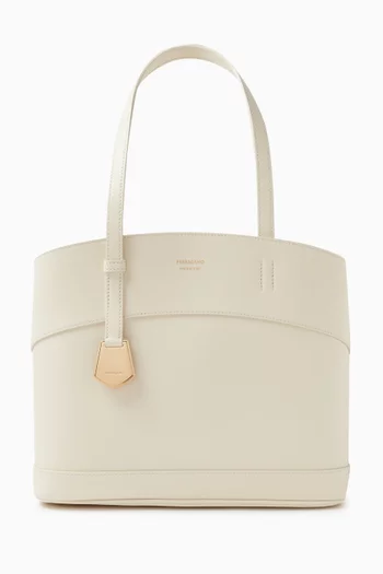 Small Charming Tote Bag in Smooth Leather