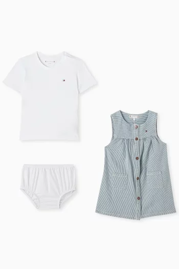 3-piece Gift Set in Cotton-blend