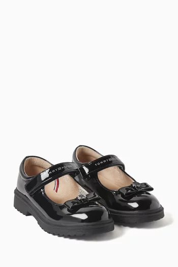 Ballerina Shoes in Patent Leather