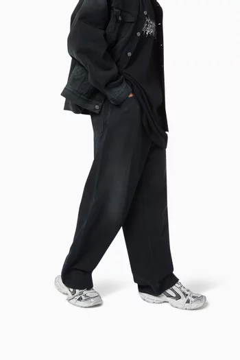 سنيكرز بشعار 3XL قماش شبكي