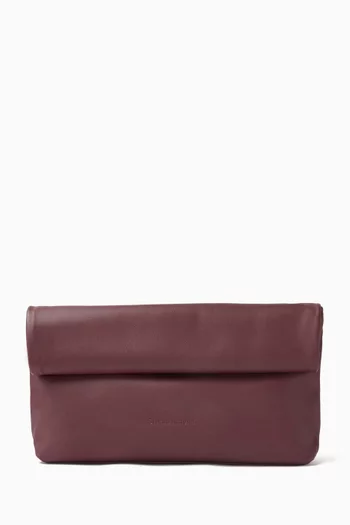 Pillow Clutch in Nappa