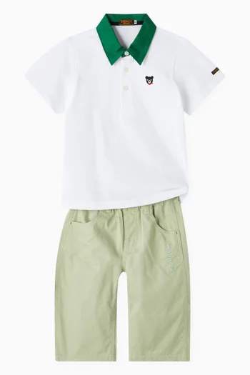 Polo Shirt in Cotton