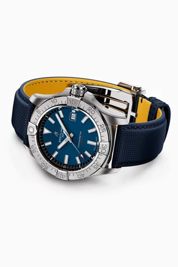 Breitling watches blue strap discount