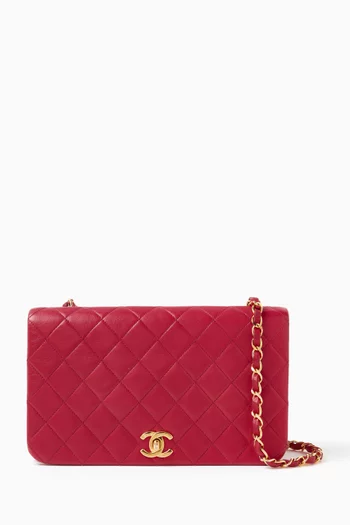 CC Timeless Single Flap Bag in Quilted Leather