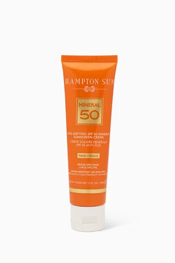 Age-Defying SPF 50 Mineral Crème for Face, 50ml
