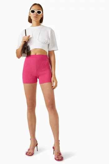 Le T-shirt Caraco in Cotton-jersey