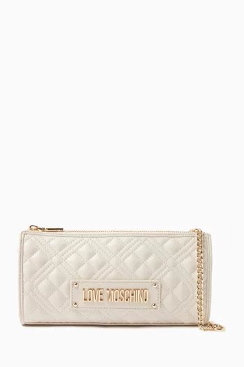 Small Shoulder Bag in Quilted Leather