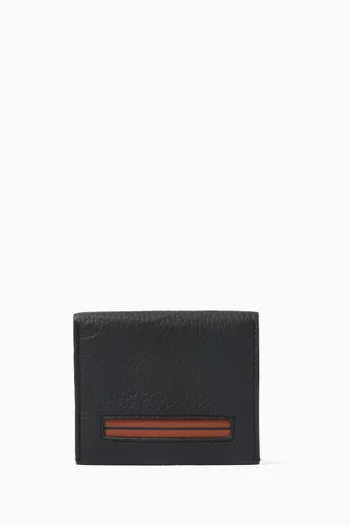 Foldable Card Case in Deer Leather