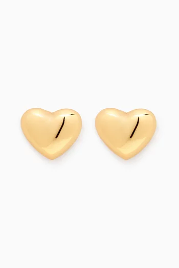 Lucy Earrings in 14kt Gold-plated Brass