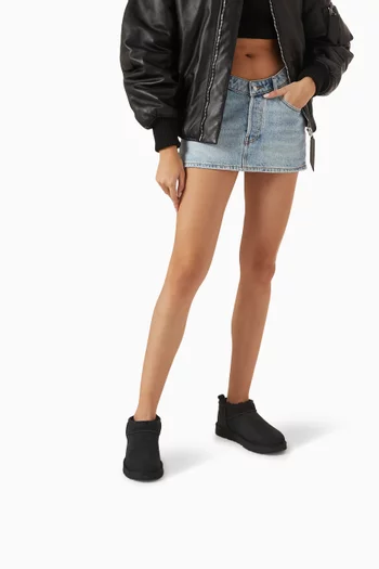 Classic Ultra Mini Boots in Suede