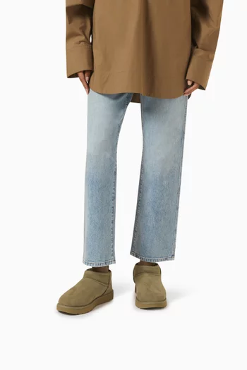 Classic Ultra Mini Boots in Suede