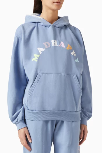 Pastels Hoodie in Cotton Terry