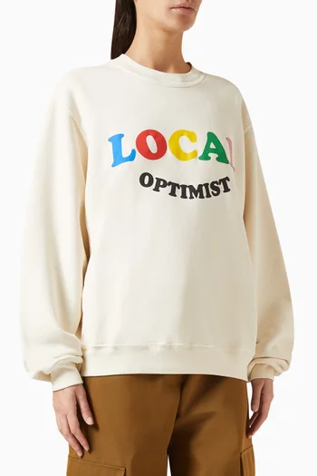 Local Optimist Sweatshirt in Fleece