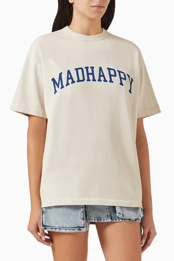 Campus Logo T-shirt in Cotton Jersey